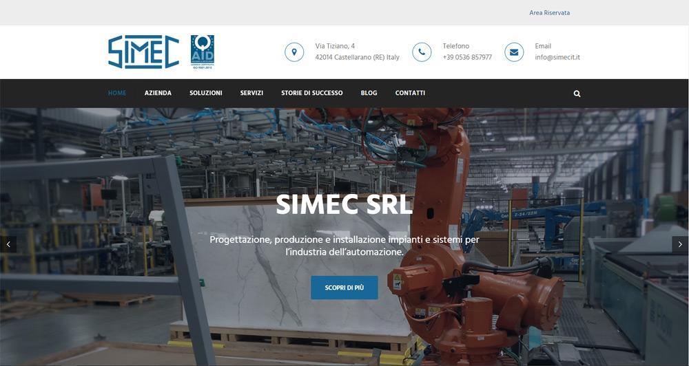 SIMEC è online con il suo nuovo sito web